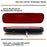 OE-Spec Red Rear Bumper Reflectors For 1998-07 Toyota Land Cruiser, Lexus LX470