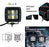 A-Pillar LED Pod Light Kit w/ Mounting Bracket, Relay For Ford 21+ F150, Raptor