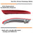 OE-Spec Red Lens Rear Bumper Reflector Replacements For Infiniti 2016-2020 QX60
