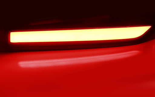 Smoked Lens LED Rear Pillar Fit Tail/Brake Light Bars For 2007-21 Toyota Sequoia