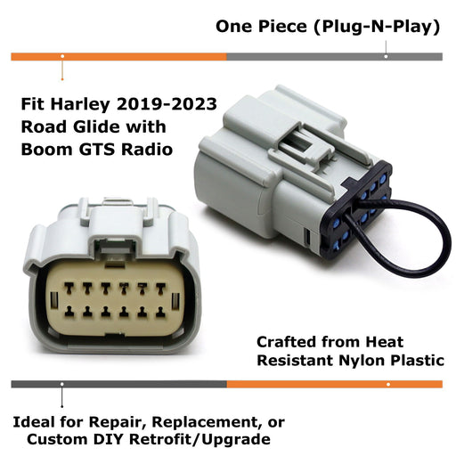 CarPlay Unlock Jumper For Harley 2019-23 Road or Street Glide Boom GTS Radio