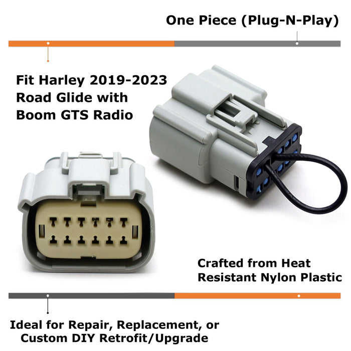 CarPlay Unlock Jumper For Harley 2019-23 Road or Street Glide Boom GTS Radio