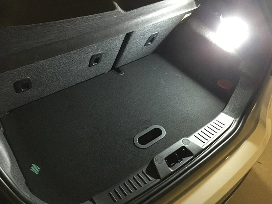 2 White 18-SMD Full LED Trunk Luggage Lamps For Ford Fiesta Focus C-Max EcoSport