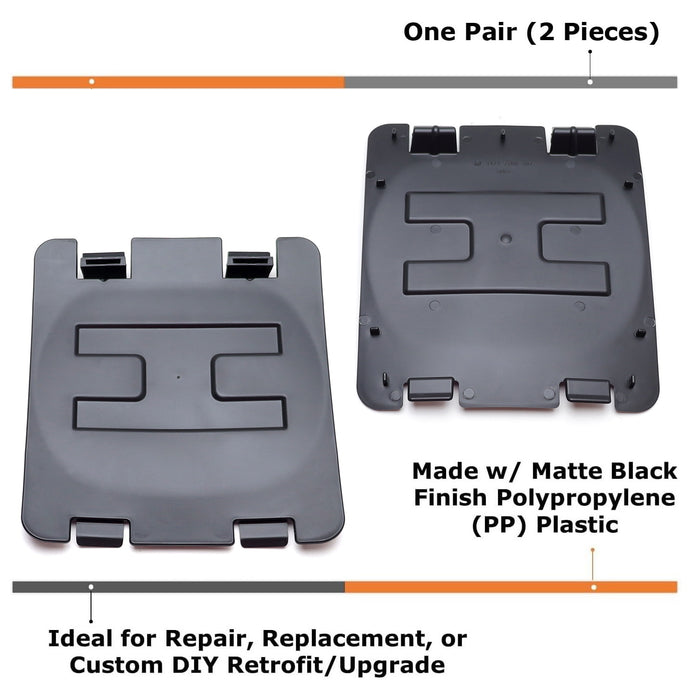 (2) OE-Spec Wheel Well Cover Caps For BMW Fxx 1 2 3 4 Series Headlamp Fog Access