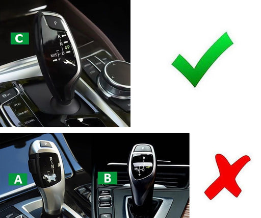 Sports Red Shift Knob P Button Cover Trim For BMW Gxx 5 7 6GT X3 X4 Standard