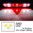 OEM-Spec Red/Clear Lens Full LED Center Rear Fog Light For MINI R56 R57 R58 R59