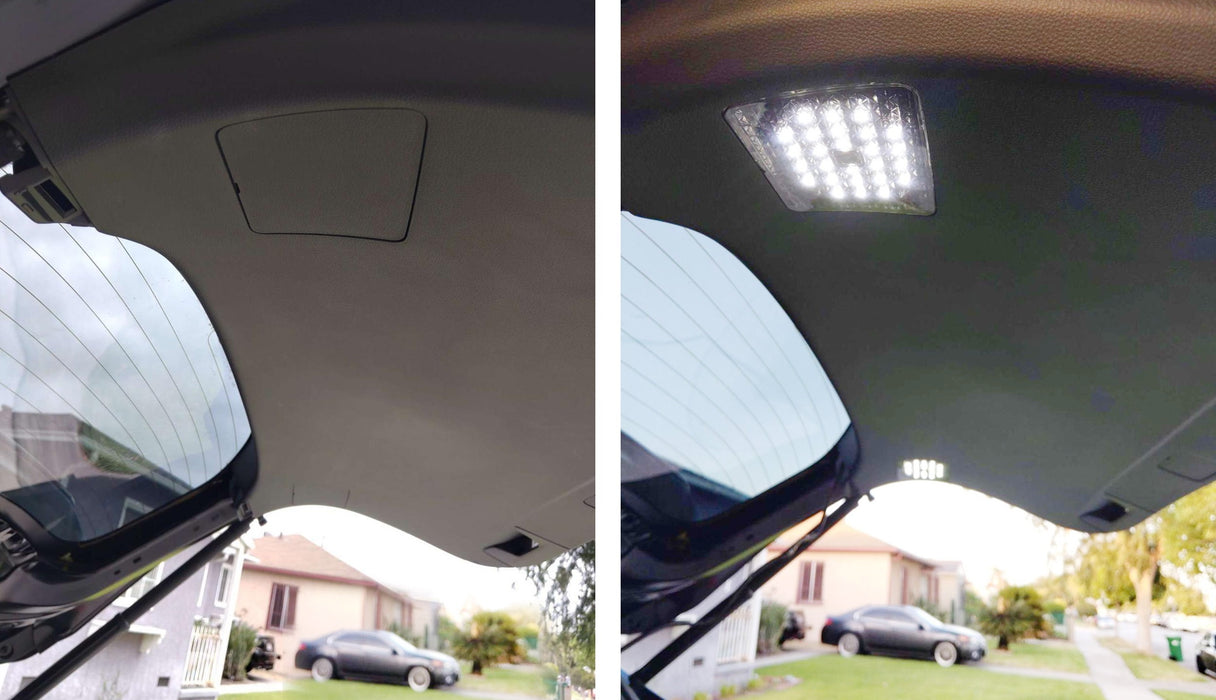 Full LED Rear Hatch Door Tailgate Lid Overhead Light Kit For Toyota 2016-22 C-HR