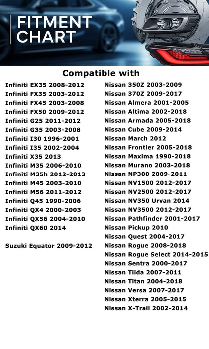 4pc Spark Plug Ignition Coil Connectors w/ Wiring For Nissan Altima Sentra, etc
