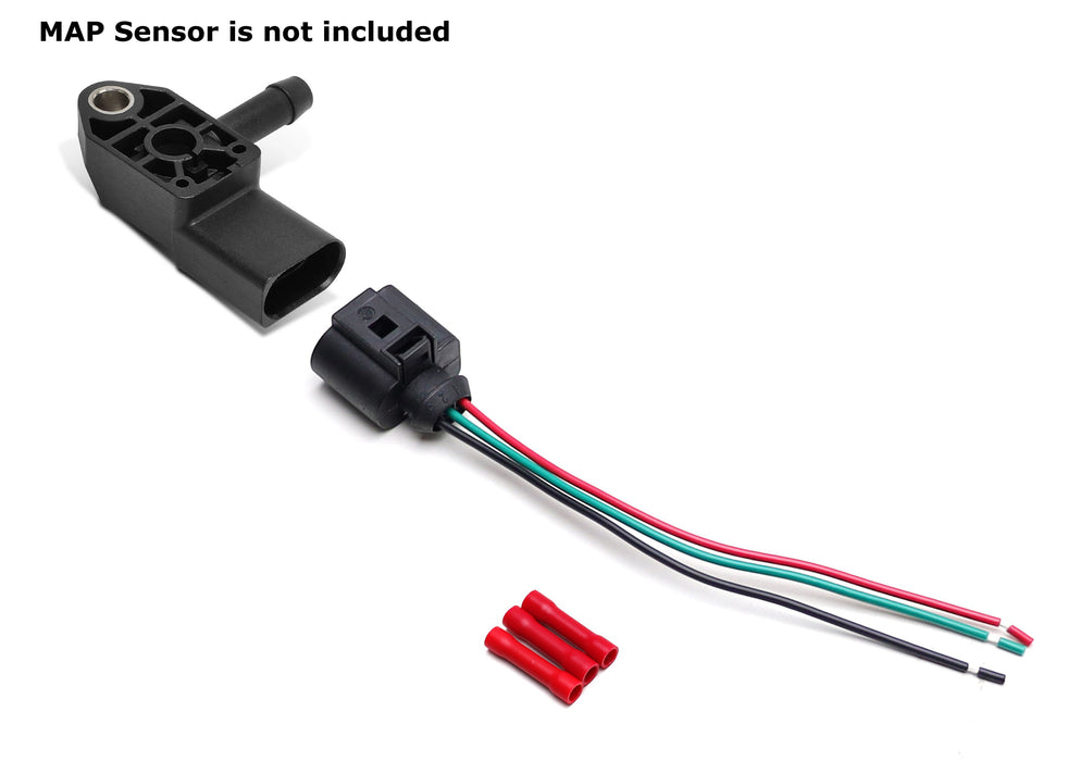 5" 3-Pin Sensor or Light Product Female Connector Pigtail For Audi Volkswagen VW