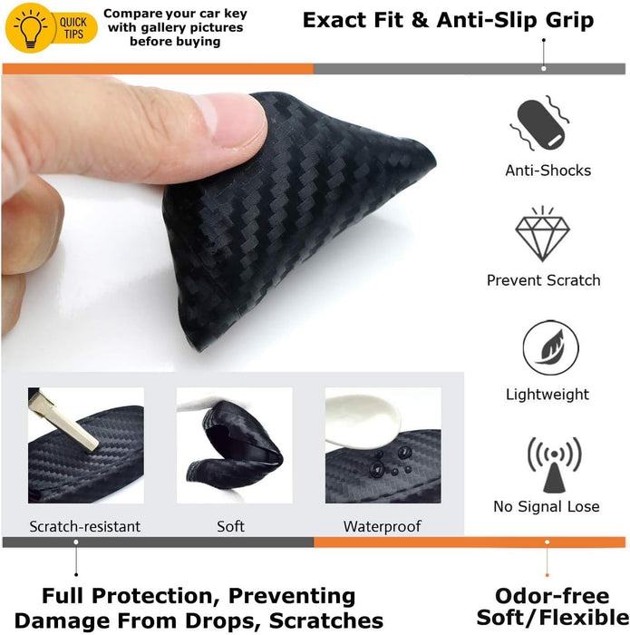 M-Sport Style Soft Silicone Cover For BMW 23+ X5 X6 X7 iX, 5 7 Series i5 Key Fob