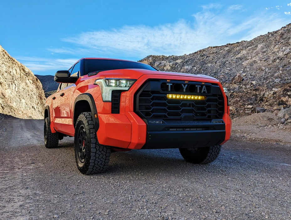 Non-Permanent 3000K Yellow Lens For Toyota 22+ Tundra, Sequoia TRD Pro Light Bar