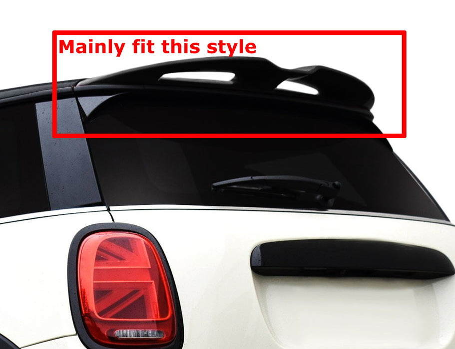 Gloss Red Add-On Roof Spoiler Lips For MINI Cooper F55 F56 F54 JCW Style Spoiler
