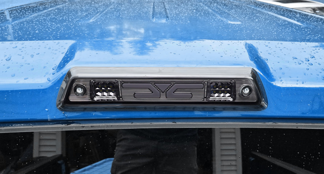 Black-Out Lens C-Wing Full LED High Mount 3rd Brake Light For Ford 2009-14 F150