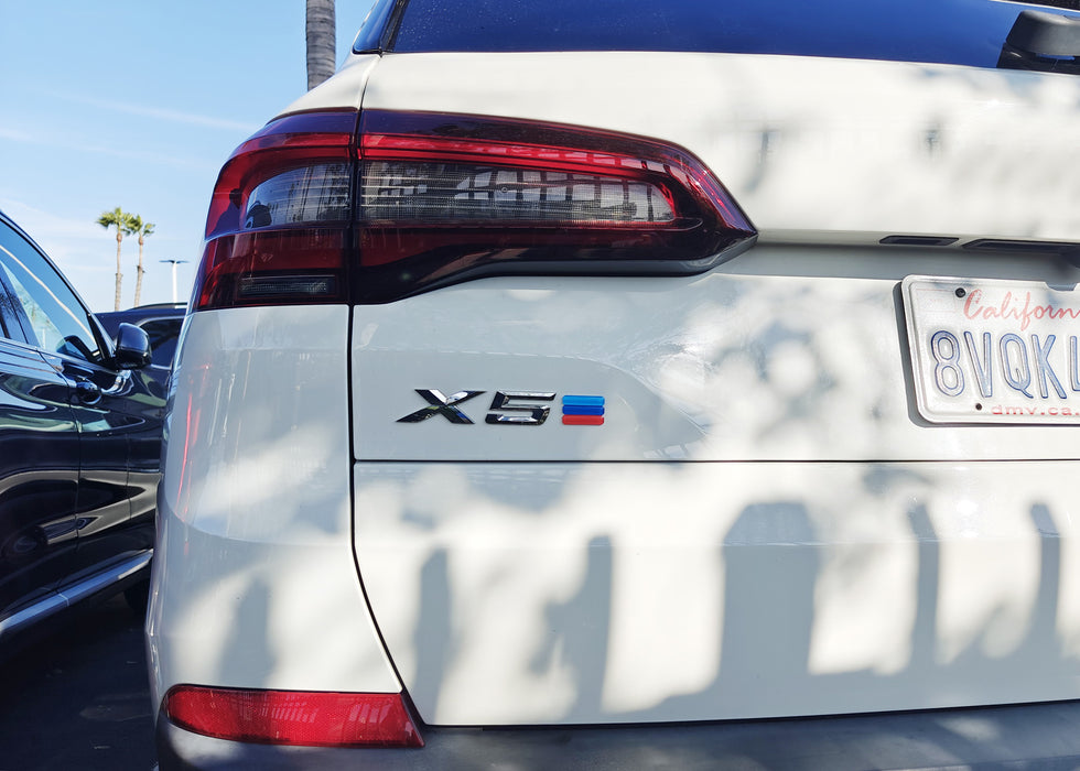 M-Color Acrylic Bumpe/Fender Badge Sticker For BMW 3 4 5 7 Series X1 X3 X5 X6 i4