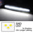Smoke Lens White 40-SMD LED Side Marker Lights For 2003-06 Mercedes W211 E-Class