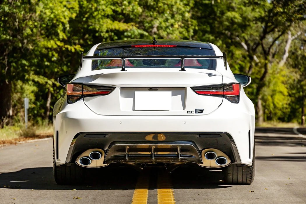 OE-Spec Smoke Lens Rear Bumper Reflectors For Lexus IS RC NX, Toyota RAV4 Sienna