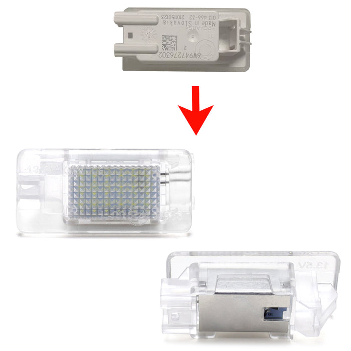 White 18-SMD Full LED Trunk Cargo Area Lights For BMW Gxx 3 4 5 Series Z4/Supra