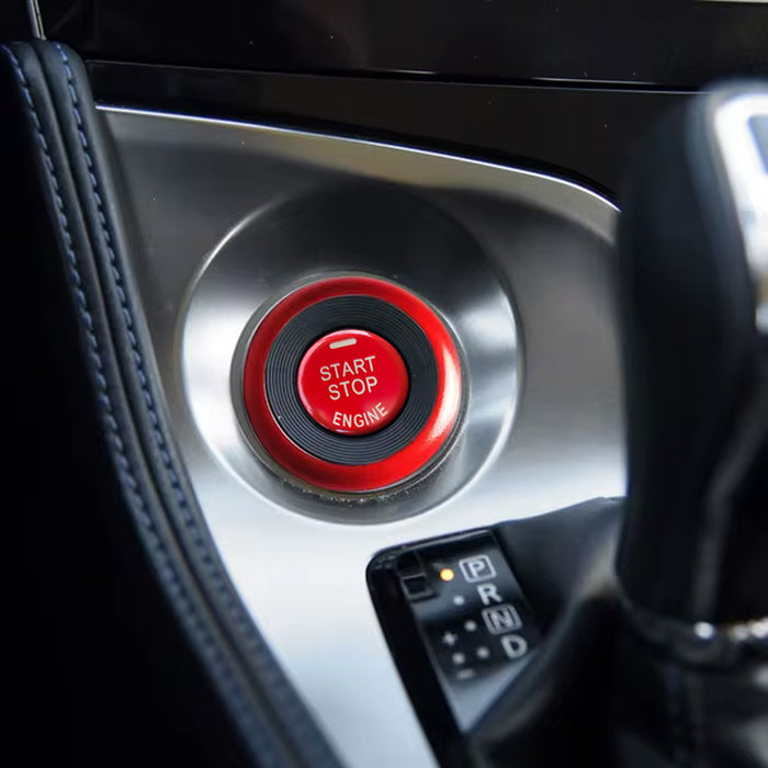 NISMO Style Red Engine Push Start Button For Infiniti Q50 Q60 Nissan Altima, etc