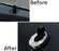 4x Oval Crystal Bling Alloy Door Lock Pin Decorative Rings For Mercedes CLA GLA