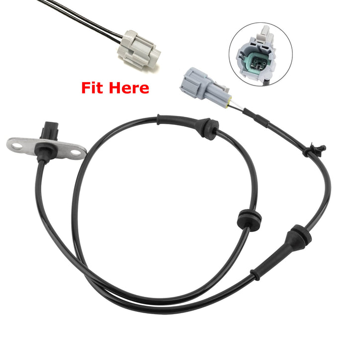 2-Pin Female ABS Wheel Speed Sensor Connector Wiring For Nissan Infiniti Suzuki