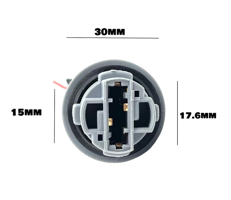OE-Spec 7440 T20 Front/Rear Turn Signal/Reverse Light Sockets For Toyota Subaru