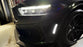 4pc Set Smoke Lens All White Full Strip LED Side Markers For Ford 2024+ Mustang