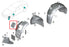 Front Wheel Fender Liner Covers For BMW 17-23 G30 5 Series Headlight Fog Access