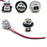 7440 T20 Turn Signal Bulb Plug Socket w/5" Adapter Wiring For Toyota Lexus Mazda