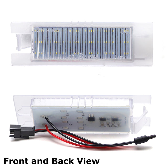 Xenon White 18-SMD Full LED License Plate Light For Chrysler 2001-10 PT Cruiser