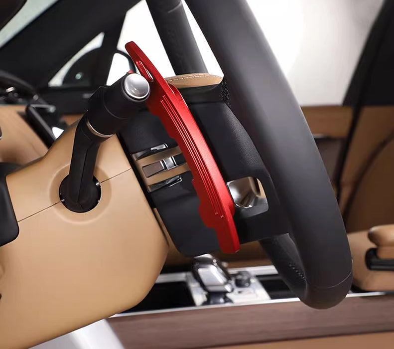 Range Rover New Shifter Red CNC Aluminum Larger Paddle Shifters For LR Defender Range Rover, N ...