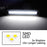 Smoked Lens All White Full LED Side Marker Light Kit For 2003-2009 Hummer H2 H2T