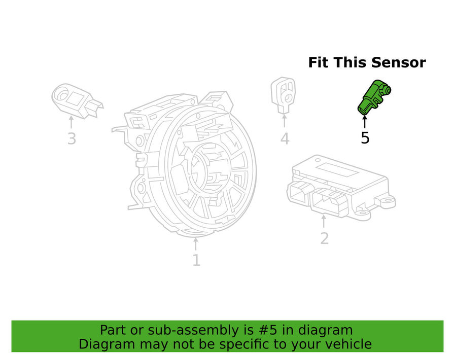 5" Socket Pigtails For GM Body Crash Sensor, Keyless Antenna, Tailgate Lightbar