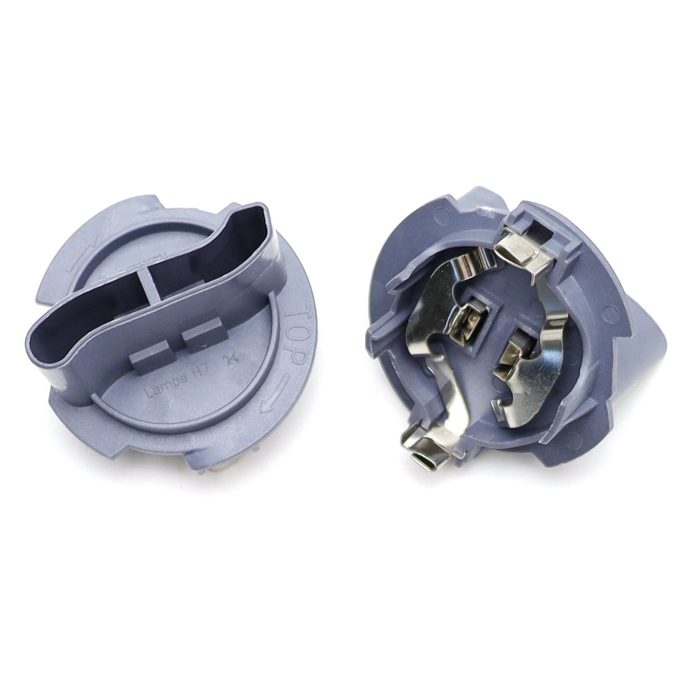 H7 Headlamp Bulb Socket Retainer Cap Holder Adapters For VW MK5 Golf R ...