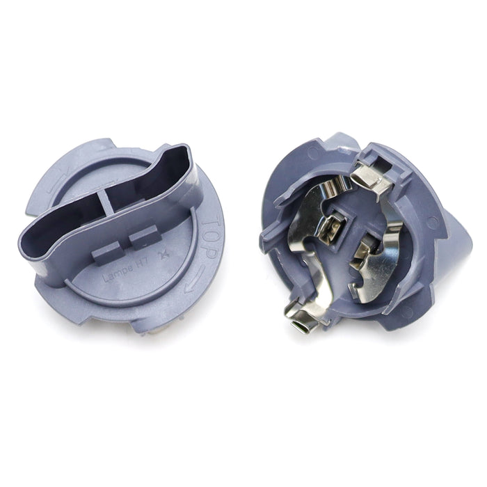 H7 Headlamp Bulb Socket Retainer Cap Holder Adapters For VW MK5 Golf R32 Jetta V
