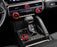 4pc Red Drive Mode, Volume/AC Knob Covers For 24+ Tacoma 25+ 4Runner 14" Screen