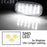 Xenon White 18-SMD Full LED License Plate Lights For Acura 09-13 ZDX, Honda XRV