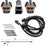Y-Shape Fog Light Power Cord Jumper Wiring Harness For Dodge 2002-08 RAM Durango
