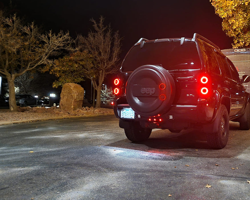 White Full LED License Plate Light For Durango Intrepid 300M Sebring Liberty etc