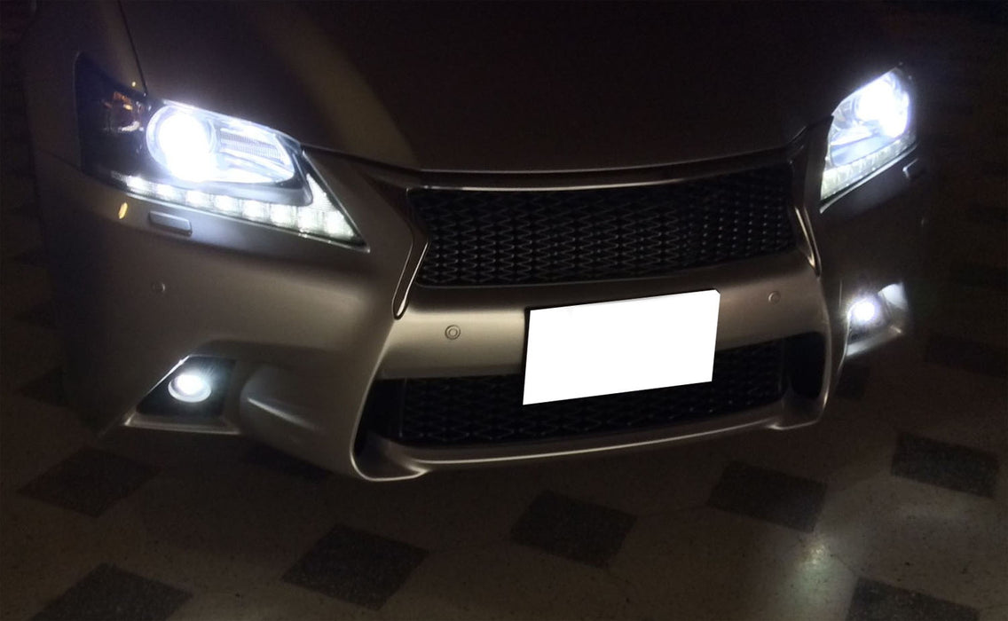 OE-Fit 24W LED Projector Fog Lamps For Lexus IS GS ES Toyota Camry Tacoma Tundra