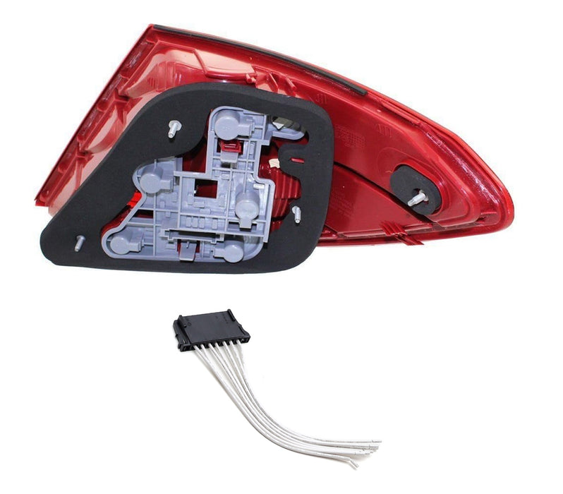 7-Pin Female Connector w/12" Wire For Mercedes W203 W204 W211 Tail Light Repair