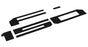 Matte Black Finish 3D Raised Tailgate Letter Pieces For 2018-2020 Ford F150 LCI