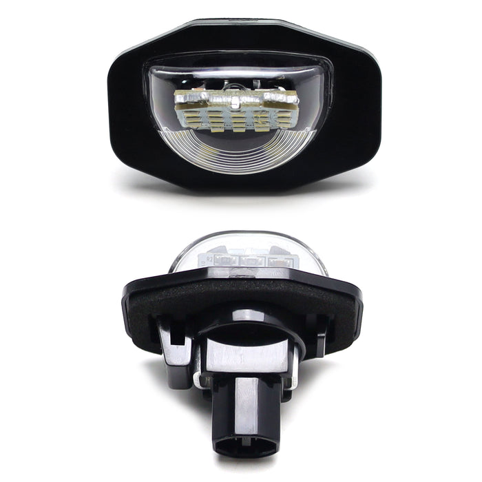 White 18-SMD Full LED License Plate Lights For Toyota Sienna Corolla Scion xB XD