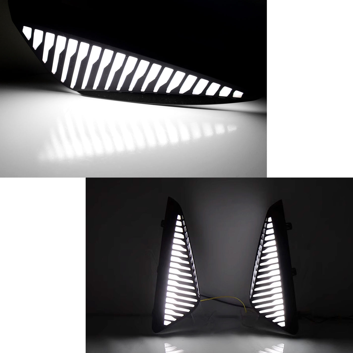 White/Amber Sequential Switchback LED Daytime Running Lamp For 24+ Nis ...