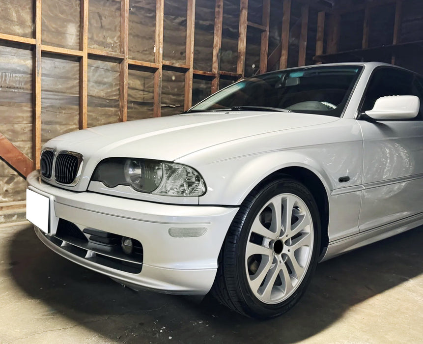 Euro Smoke Front Bumper Side Marker Lens For BMW PreLCI E46 3 Series Sedan/Coupe