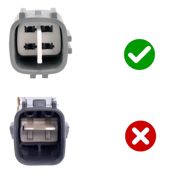 4-Way Female O2 Oxygen Sensor Connector w/ 6" Pigtail For Toyota Lexus Subaru