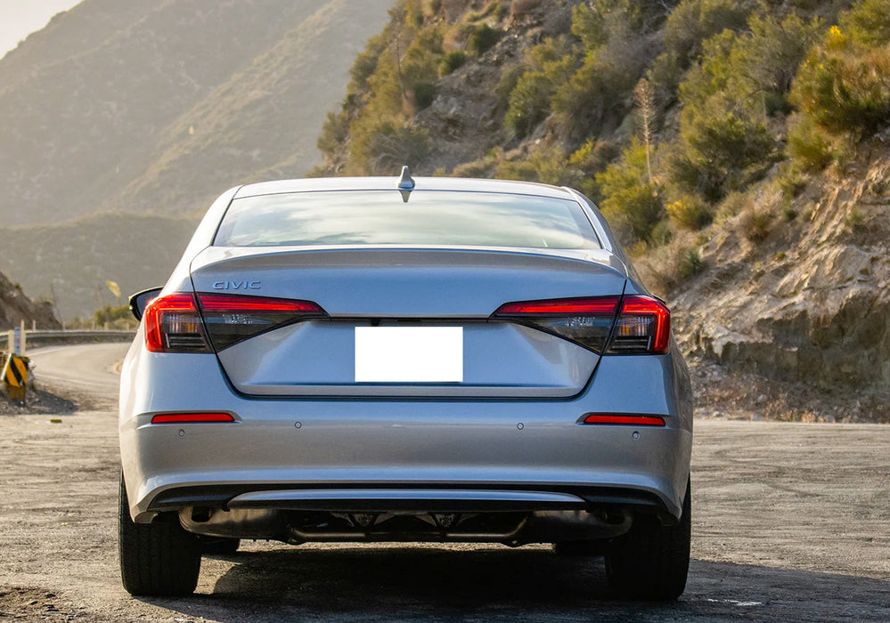 OE-Spec Red Lens Rear Bumper Reflector Assy For Honda 2022-up Civic Sedan 4-Door