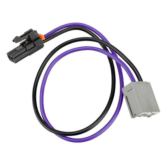 Female & Male Connectors w/15" Wiring For GM 2007-2014 Vehicle HVAC Blower Motor