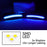 Smoked Lens Front/Rear Blue LED Strip Side Marker Lights For 15-23 Dodge Charger