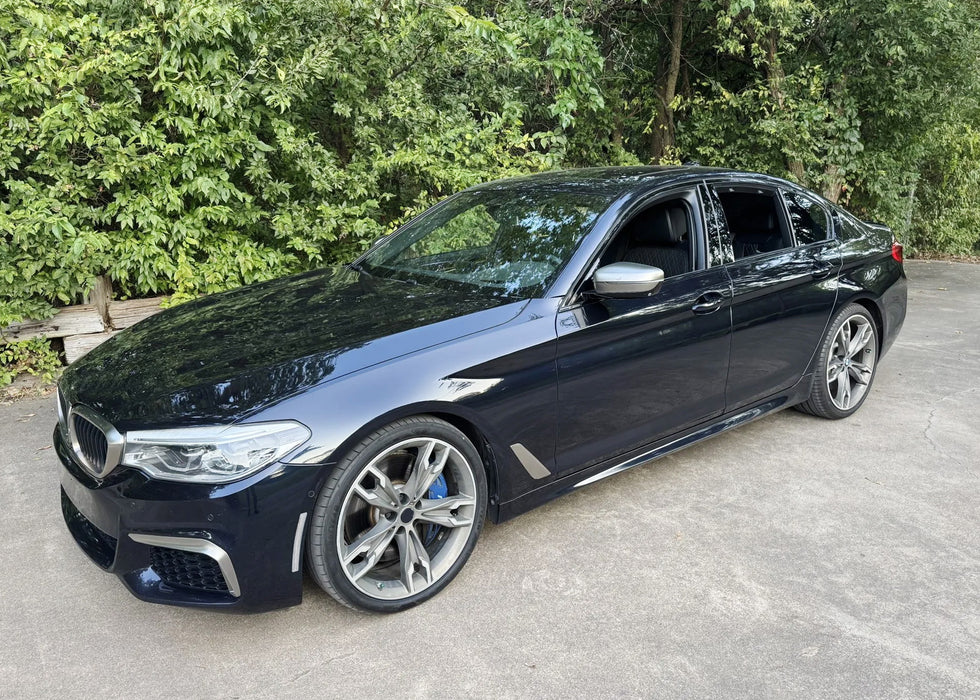 Euro Clear Lens Front Bumper Side Marker Reflex For BMW 2017-22 530i 540i 550 M5