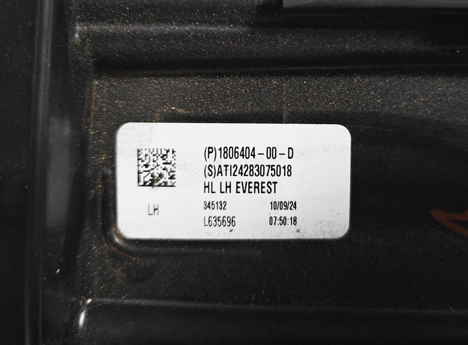 Used OEM 2024+Tesla Cybertruck Left Driver Side Full LED Headlight Assembly